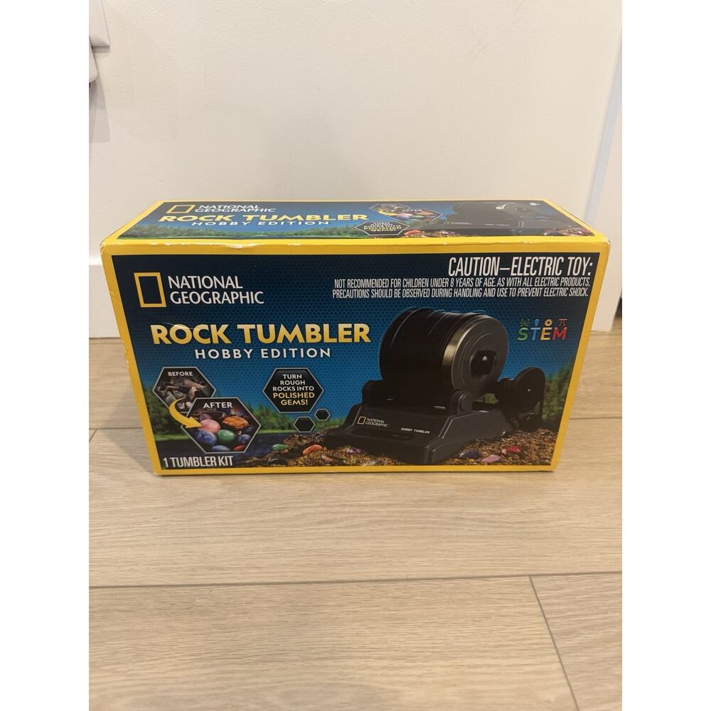 Blue Marble National Geographic Rock Tumbler Kit